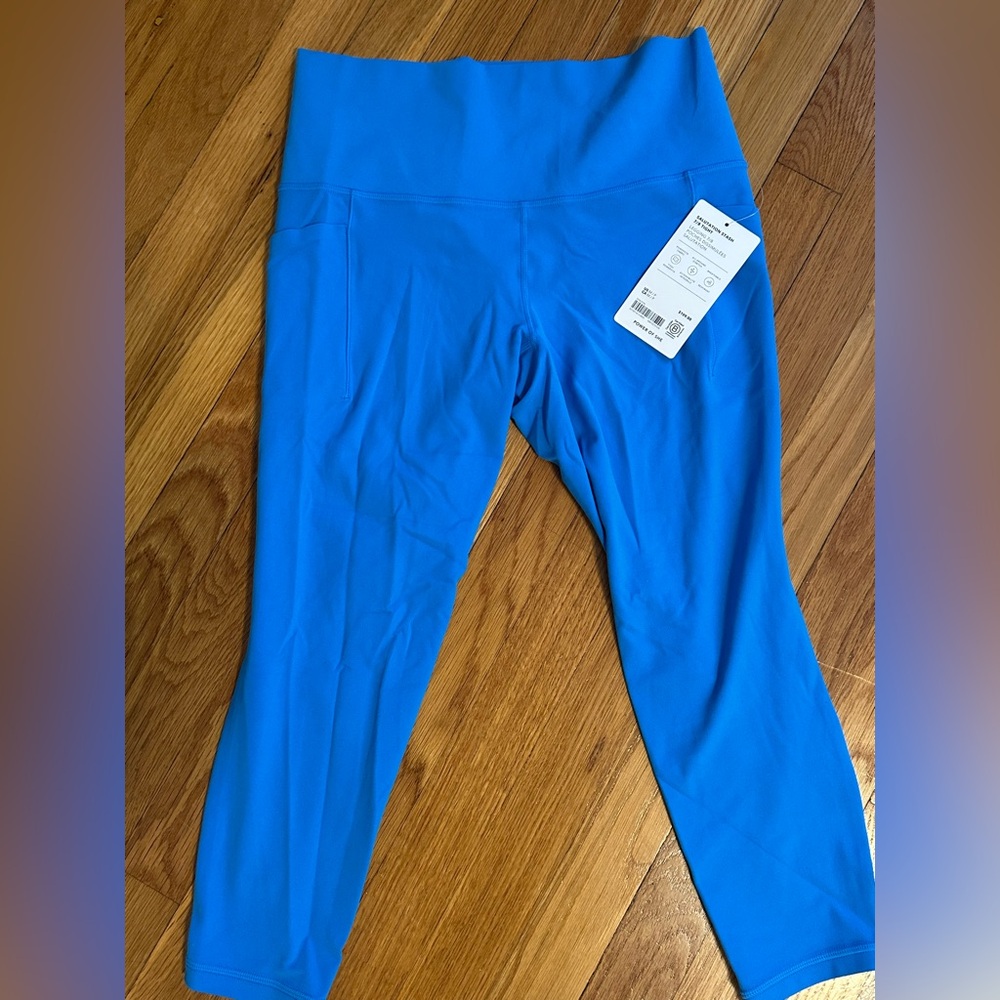 Athleta Salutation Stash 7/8 Tight Ultramarine